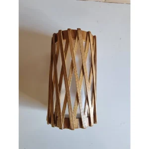 Bamboo cross lamp